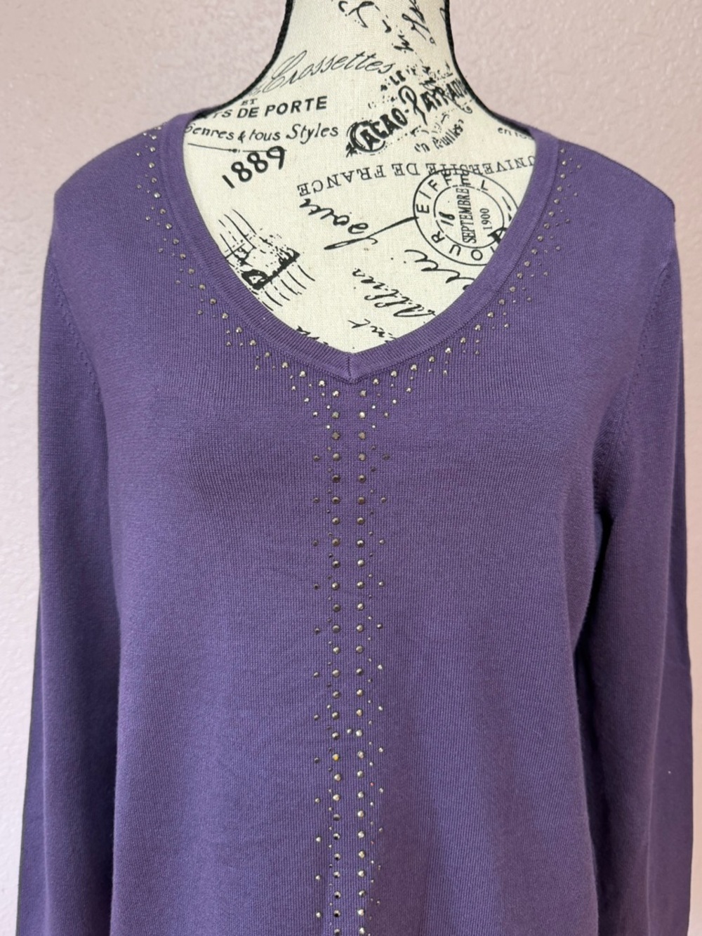 Chico’s Purple Sweater